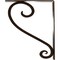 Ekena Millwork Edwards Wrought Iron Bracket, (Triple center brace), Antiqued Bronze 2"W x 12"D x 15"H BKTM02X12X15TEDABZ - alternate 5